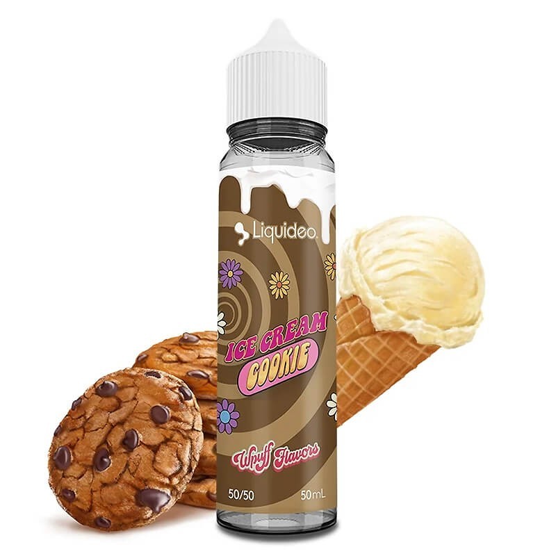 E-Liquide Ice Cream Cookie Wpuff Flavors Liquideo - 50ml