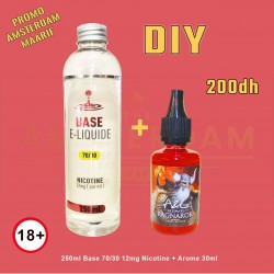 DIY - 250ml Base + 30ml Arome Ragnarok Sweet Edition