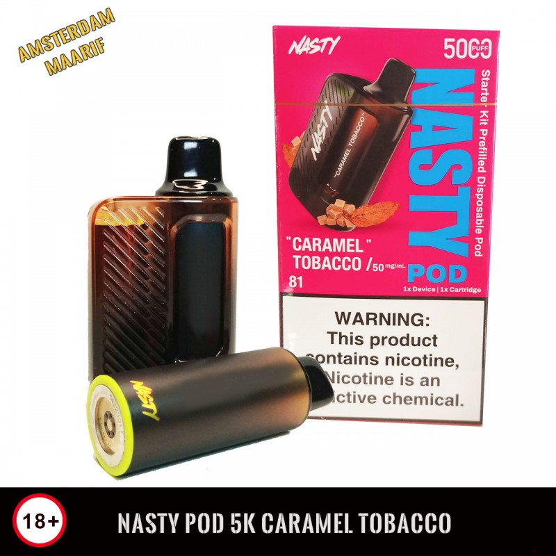 Nasty Pod 5k Caramel Tobacco