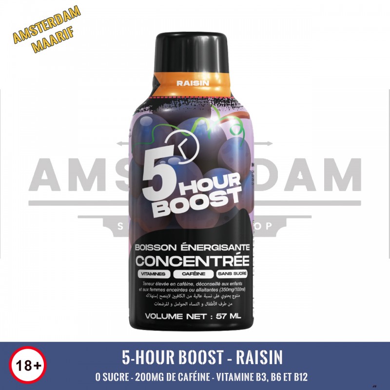 5-HOUR BOOST – Raisin 57ml - 200mg Caffeine